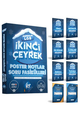 KR Akademi LGS İkinci Çeyrek Poster Notlar Soru Fasikülleri - 1