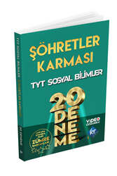 KR Akademi - KR Akademi 2022 TYT Şöhretler Karması Sosyal Bilimler 20 Deneme 