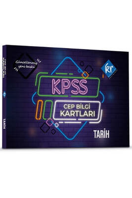 KR Akademi KPSS Tarih Cep Bilgi Kartları - 1