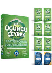 KR Akademi - Kr Akademi 8. Sınıf LGS Poster Notlar Soru Fasikülleri Üçüncü Çeyrek