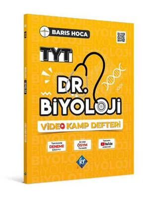 KR Akademi Barış Hoca TYT Dr. Biyoloji Video Kamp Defteri - 1