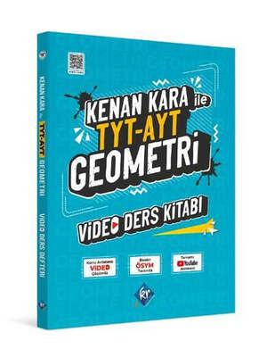 KR Akademi Kenan Kara İle TYT-AYT Geometri Video Ders Kitabı - 1
