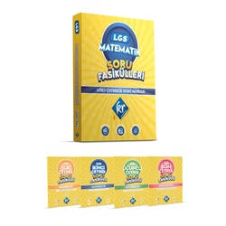 KR Akademi Yayınları 8. Sınıf Lgs Matematik Soru Fasikülleri Dört Çeyreklik Soru Bankası - KR Akademi