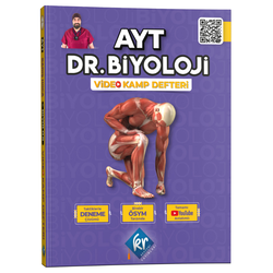 KR Akademi - KR Yayınları AYT Dr. Biyoloji Video Kamp Defteri