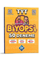 KR Akademi - KR Akademi Yayınları 2023 TYT Biyopsi Biyoloji 50 Deneme