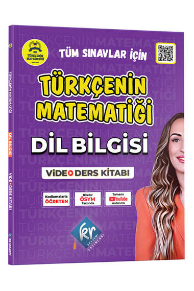 KR Akademi TYT AYT KPSS Dil Bilgisi Türkçenin Matematiği Video Ders Kitabı - 1