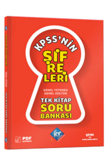 KR Akademi Yayınları 2024 KPSSnin Şifreleri Genel Yetenek Genel Kültür Tek Kitap Soru Bankası - 1