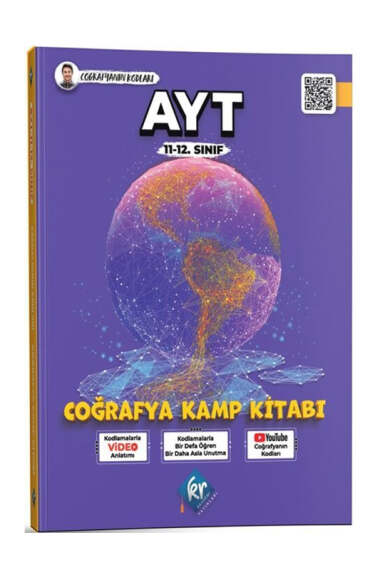 KR Akademi Yayınları AYT Coğrafyanın Kodları Kamp Kitabı - 1