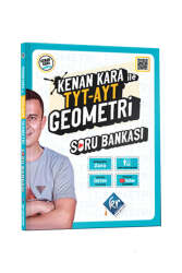 KR Akademi Yayınları 2024 Kenan Kara İle TYT-AYT Geometri Soru Bankası - KR Akademi