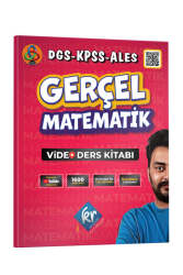 KR Akademi Yayınları Gerçel Matematik KPSS ALES DGS Video Ders Kitabı - KR Akademi
