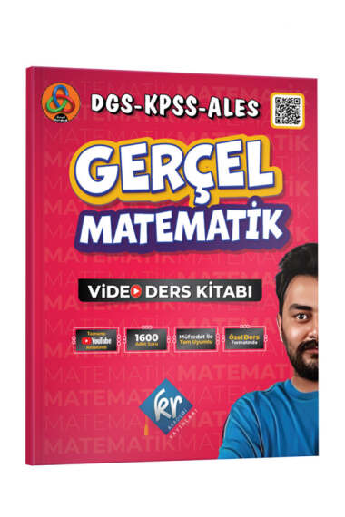 KR Akademi Yayınları Gerçel Matematik KPSS ALES DGS Video Ders Kitabı - 1