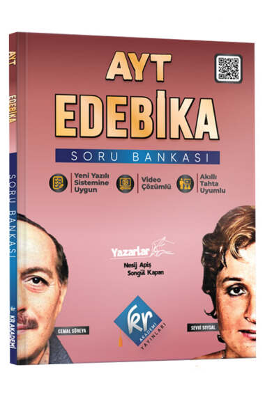 KR Akademi Yayınları 2024 AYT Edebika Soru Bankası - 1