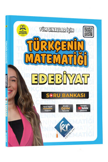 KR Akademi Yayınları 2024 Gamze Hoca Türkçenin Matematiği Tüm Sınavlar İçin Edebiyat Soru Bankası - 1