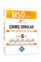 KR Akademi Yayınları 2024 MSÜ Çıkmış Sorular Son 5 Yıl Tıpkı Basım Fasikülleri - KR Akademi