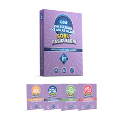 KR Akademi - KR Akademi Yayınları 8. Sınıf Lgs Din Kültürü ve Ahlak Bilgisi Soru Fasikülleri Dört Çeyreklik Soru Bankası