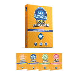 KR Akademi - KR Akademi Yayınları 8. Sınıf LGS TC İnkılap Tarihi ve Atatürkçülük Soru Fasikülleri Dört Çeyreklik Soru Bankası