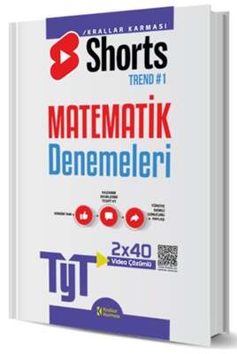 Krallar Karması Yayınları TYT Matematik 2x40 Shorts Deneme - 1