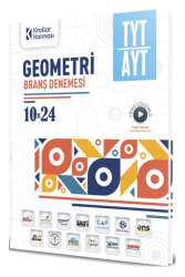 Krallar Karması 2024 TYT AYT Geometri 10 x 24 Branş Denemesi - Krallar Karması Yayınları