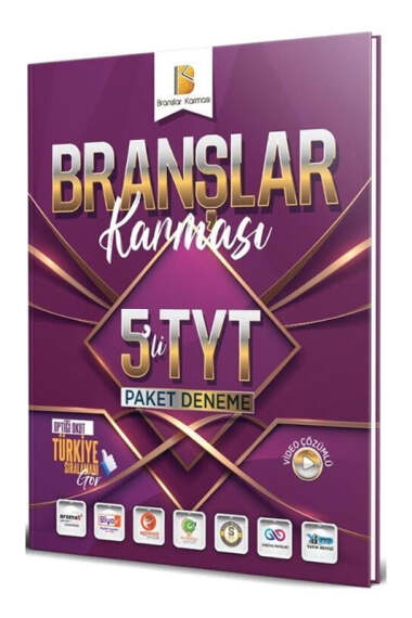 Krallar Karması Yayınları 2024 TYT Branşlar Karması 5'li Paket Deneme - 1