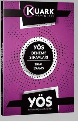 Kuark Yayınları YÖS Deneme Sınavları - 1