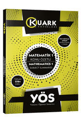 Kuark Yayınları - Kuark Yayınları YÖS Matematik 1 Konu Özetli Soru Bankası