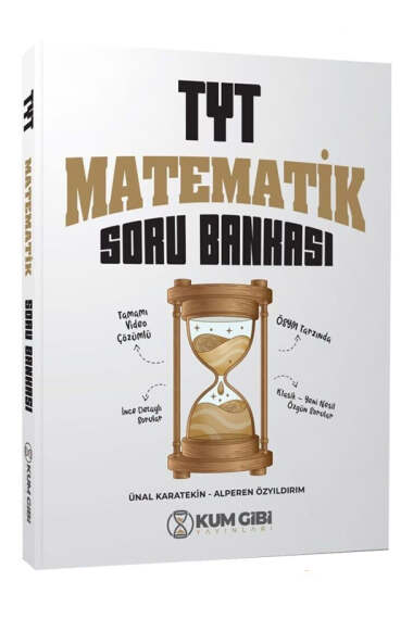 Kum Gibi Yayınları 2024 TYT Matematik Soru Bankası - 1