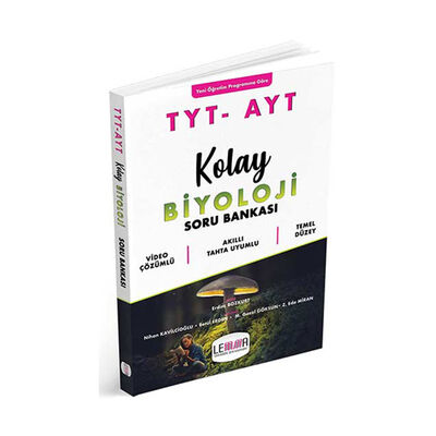 LEMMA Yayınları TYT AYT Kolay Biyoloji Soru Bankası - 1
