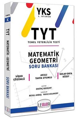 ​LEMMA Yayınları 2020 TYT Matematik Geometri Soru Bankası - 1