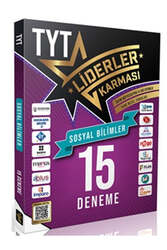 Liderler Karması - Liderler Karması Yayınları 2023 TYT Sosyal Bilimler 15 Branş Denemesi