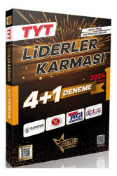 Liderler Karması Yayınları 2024 TYT 4+1 Deneme Seti - Liderler Karması