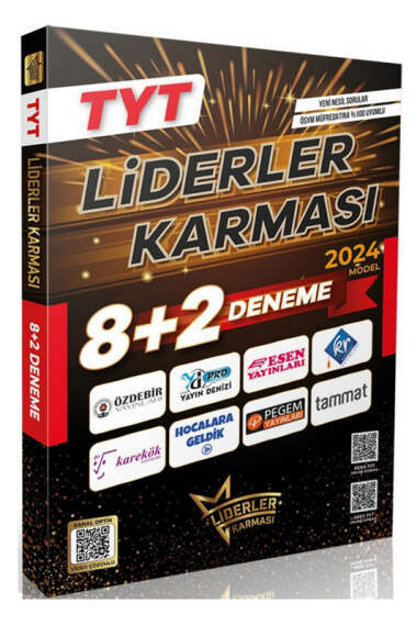 Liderler Karması Yayınları 2024 TYT 8+2 Deneme Seti - 1