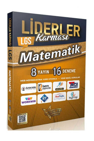 Liderler Karması LGS Matematik Denemeleri 8 Yayın 16 Deneme - 1