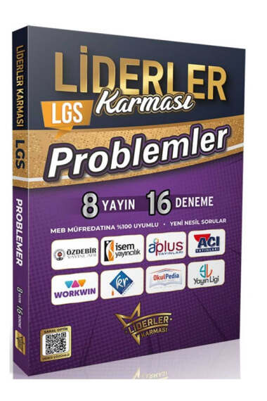 Liderler Karması LGS Problemler Denemeleri 8 Yayın 16 Deneme - 1