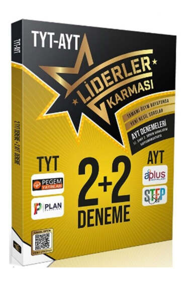 Liderler Karması Yayınları 2024 TYT AYT 2+2 Deneme Seti - 1