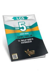 Liderler Karması Yayınları 2025 8. Sınıf LGS İnkılap Tarihi ve Atatürkçülük Son 5 Yıl Çıkmış Sorular - Liderler Karması