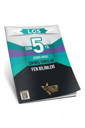 Liderler Karması Yayınları 2025 8. Sınıf LGS Fen Bilimleri Son 5 Yıl Çıkmış Sorular - Liderler Karması