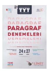 Limit Yayınları - Limit Yayınları TYT Kronometre Paragraf 24X27 Denemeleri