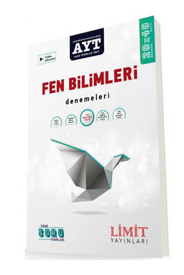 Limit Yayınları AYT Fen Bilimleri 20x40 Deneme - 1