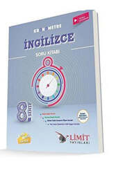Limit Yayınları 8.Sınıf Kronometre İngilizce Soru Bankası - Limit Yayınları