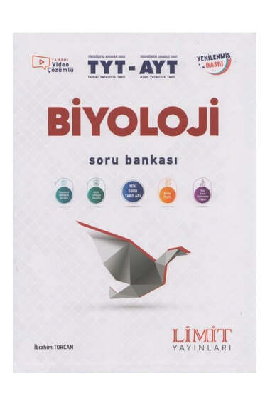 Limit Yayınları 2024 TYT AYT Biyoloji Soru Bankası - 1