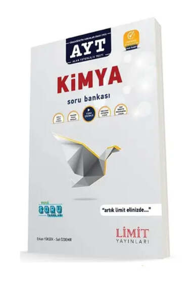 Limit Yayınları AYT Kimya Video Çözümlü Soru Bankası - 1
