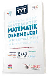 Limit Yayınları - Limit Yayınları TYT Matematik 15x40 Denemeleri