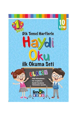 limonKIDS Haydi Oku 1. Sınıf İlk Okuma Seti 10 Cilt Takım - 1