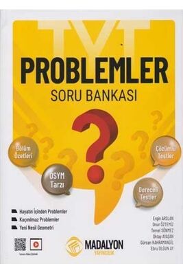 Madalyon Yayıncılık TYT Problemler Soru Bankası - 1
