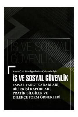 Mahalli Eğitim Akademisi Yayınları Kamu Özel Tüm İşyerleri ve Çalışanlar İçin İş Ve Sosyal Güvenlik Ciltli - 1