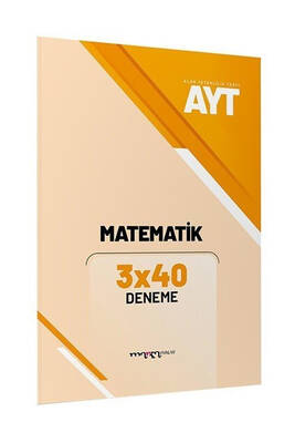 AYT Matematik 3x40 Deneme Marka Yayınları - 1