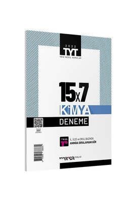 Marka Yayınları 2024 TYT Kimya 15x7 Deneme - 1