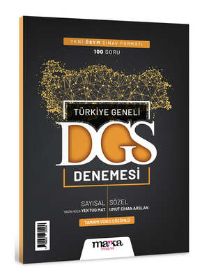 Marka Yayınları DGS Türkiye Geneli Deneme - 1