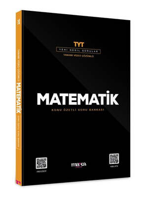 Marka Yayınları 2023 TYT Matematik Konu Özetli Yeni Nesil Soru Bankası Tamamı Video Çözümlü - 1
