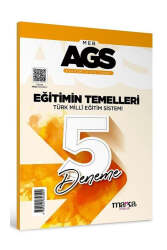 Marka Yayınları 2025 MEB-AGS Eğitimin Temelleri Türk Milli Eğitim Sistemi 5 Deneme - Marka Yayınları